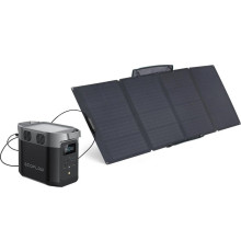 Електростанція EcoFlow Delta 2 1024 Вт + сонячна панель 400 Вт