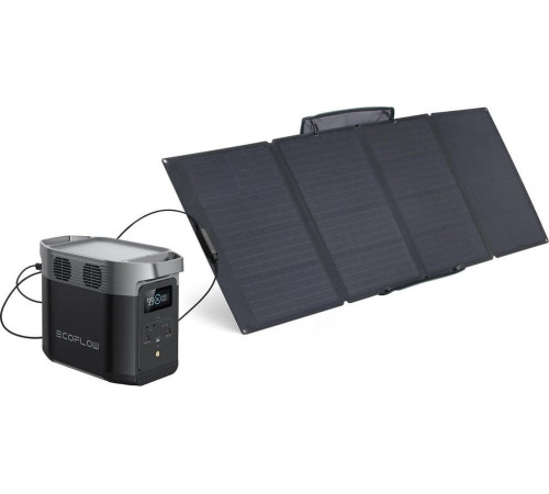 Електростанція EcoFlow Delta 2 1024 Вт + сонячна панель 400 Вт Електростанція EcoFlow Delta 2 1024 Вт + сонячна панель 400 Вт