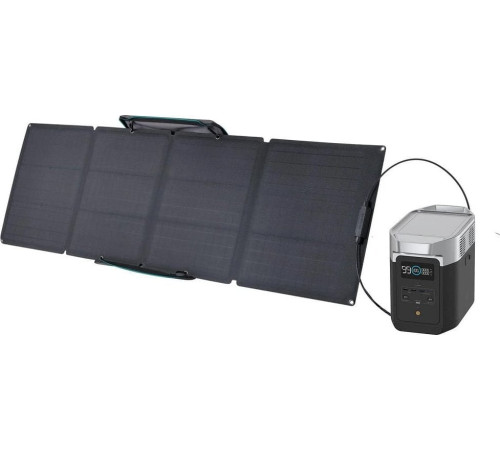 Електростанція EcoFlow Delta 2 1024 Вт + сонячна панель 160 Вт Електростанція EcoFlow Delta 2 1024 Вт + сонячна панель 160 Вт