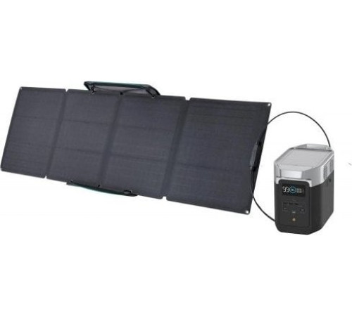 Електростанція EcoFlow Delta 2 1024 Вт + сонячна панель 110 Вт Електростанція EcoFlow Delta 2 1024 Вт + сонячна панель 110 Вт