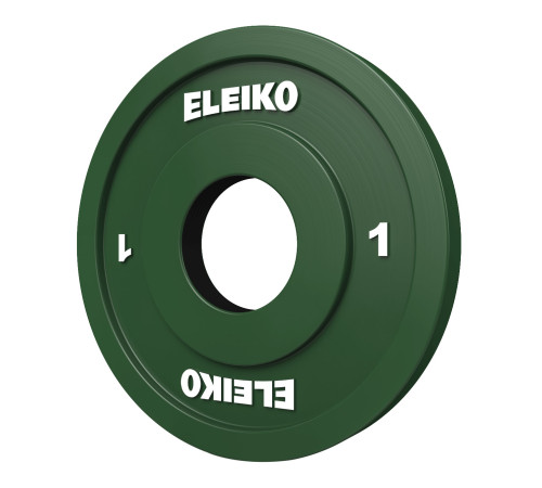 Диск Eleiko IWF RC 124-0010R 1 кг