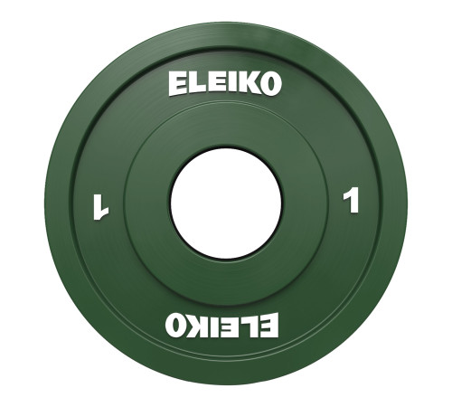 Диск Eleiko IWF RC 124-0010R 1 кг Диск Eleiko IWF RC 124-0010R 1 кг