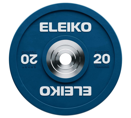 Диск тренувальний Eleiko 3062910-20 20 кг Диск тренувальний Eleiko 3062910-20 20 кг