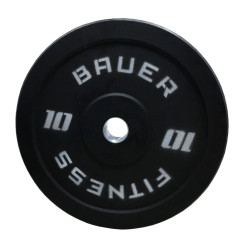 Бамперний диск 10 кг Bauerfitness AC-1562