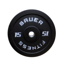 Диск бамперний Bauerfitness AC-1563 15 кг 