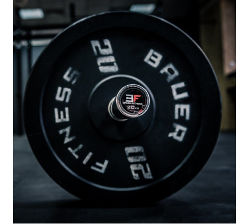 Диск бамперний Bauerfitness AC-1563 15 кг
