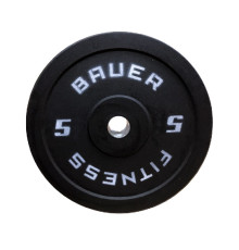 Диск бамперний Bauerfitness AC-1561 5 кг