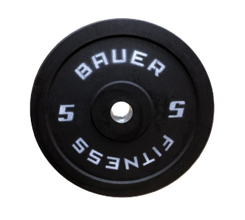 Диск бамперний Bauerfitness AC-1561 5 кг
