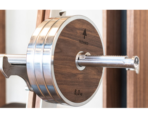 Диск 10 кг NOHRD WeightPlate Wallnut