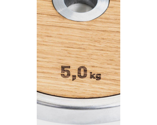 Диск 10 кг NOHRD WeightPlate Wallnut