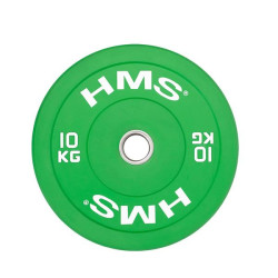 Диск олімпійський HMS CBR10 10 кг, зелений