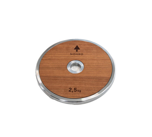 Диск 2,5 кг NOHRD WeightPlate Oxbridge Cherry