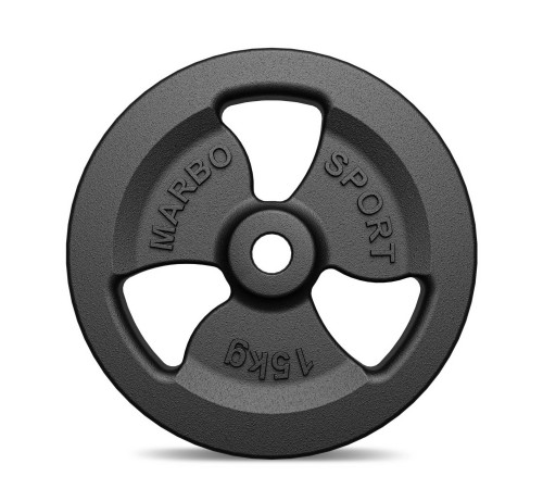 Диск чавунний 15 кг Marbo Sport MW-O15-kier
