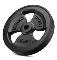 Диск чавунний 15 кг Marbo Sport MW-O15-kier