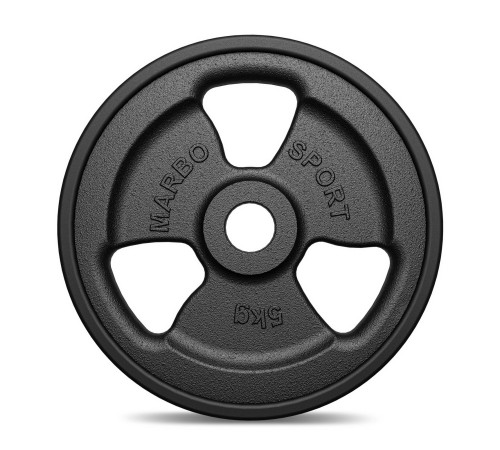 Диск чавунний Marbo Sport MW-O5-kier 5 кг