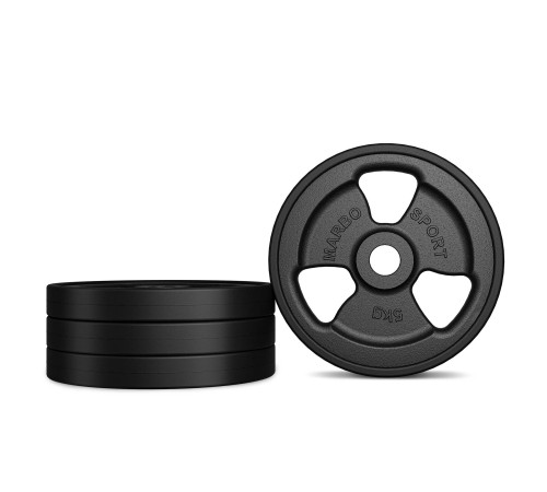 Диск чавунний Marbo Sport MW-O5-kier 5 кг