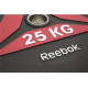 Диски Reebok Bumper Plate 25 кг