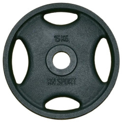 Диск олімпійський RN-Sport Quatro-GRIP 15 кг