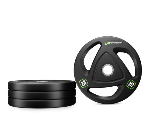 Диск олімпійський прогумований Marbo Sport UpForm HQ 15 кг