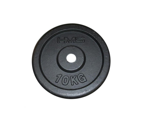 Диск 10 кг HMS TCZ10 чорний Диск 10 кг HMS TCZ10 чорний