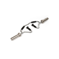 Гриф олімпійський Bi-Tri-Trap York Fitness 86см (50мм) з гумовими рукоятками