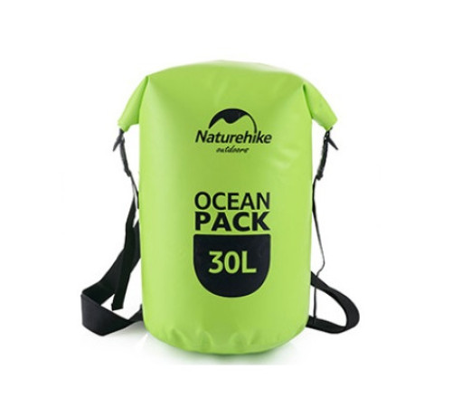 Гермомішок Naturehike Ocean Pack FS16M030-L 30 л, яскраво-зелений Гермомішок Naturehike Ocean Pack FS16M030-L 30 л, яскраво-зелений