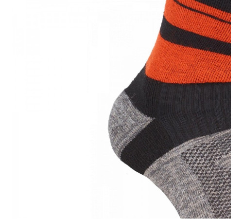 Шкарпетки ч Ortovox ALL MOUNTAIN MID SOCKS WARM M multicolour - 45-47 - сірий/оранжевий