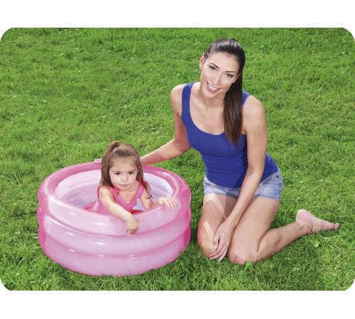 Басейн надувний дитячий Bestway 51033-pink 70х30 см Басейн надувний дитячий Bestway 51033-pink 70х30 см