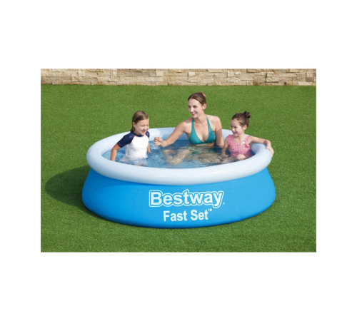 Басейн надувний дитячий Fast Set Bestway 57392 183x51 см