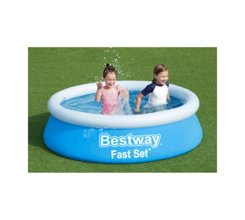 Басейн надувний дитячий Fast Set Bestway 57392 183x51 см