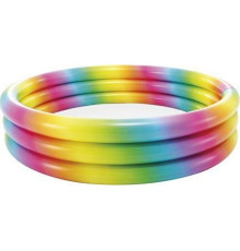 Надувний басейн Intex Rainbow Ombre 168 см (58449)