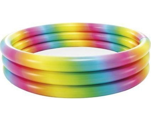 Надувний басейн Intex Rainbow Ombre 168 см (58449)