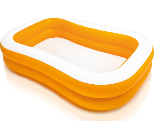 Басейн надувний дитячий Mandarin Swim Center Intex 57181-orange 228x147х46 см Басейн надувний дитячий Mandarin Swim Center Intex 57181-orange 228x147х46 см
