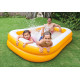 Басейн надувний дитячий Mandarin Swim Center Intex 57181-orange 228x147х46 см