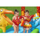 Дитячий басейн Dinosaur World для дітей 2+ BESTWAY 241x140x137см + Гірка + Водяний душ + Аксесуари