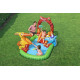 Дитячий басейн Dinosaur World для дітей 2+ BESTWAY 241x140x137см + Гірка + Водяний душ + Аксесуари