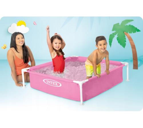 Басейн каркасний дитячий Intex 57172 122x122x30 см Басейн каркасний дитячий Intex 57172 122x122x30 см