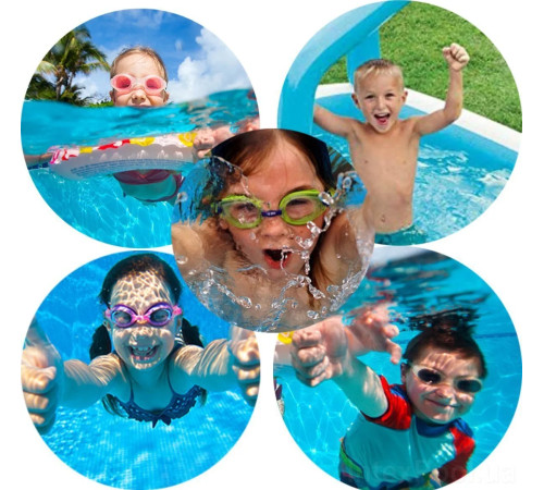 Басейн надувний дитячий SWIM CENTER Intex 57180 203x152x48 см Басейн надувний дитячий SWIM CENTER Intex 57180 203x152x48 см