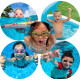 Басейн надувний дитячий SWIM CENTER Intex 57180 203x152x48 см