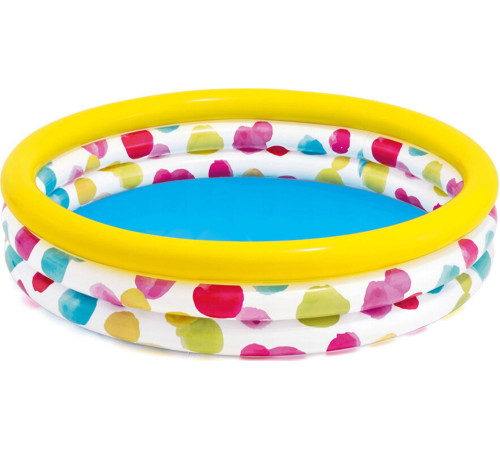 Басейн надувний дитячий Cool Dots Intex 58449 168х168х38 см Басейн надувний дитячий Cool Dots Intex 58449 168х168х38 см