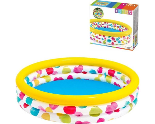 Надувний басейн Intex Cool Dots 168см (58449)