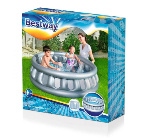 Басейн надувний дитячий Літаюча тарілка Bestway 51080 157х41 см Басейн надувний дитячий Літаюча тарілка Bestway 51080 157х41 см