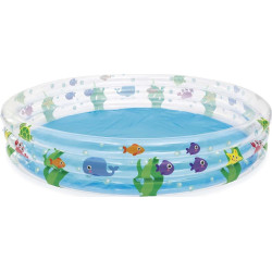 Басейн надувний дитячий Bestway 51005-fish 183x33 см