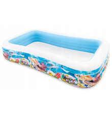 Басейн надувний дитячий Swim Centre Морські тварини Intex 58485 305х183х56 см