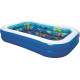 Басейн надувний дитячий 3D Undersea Play Adventure Pool Bestway 54177 262x175х51 см
