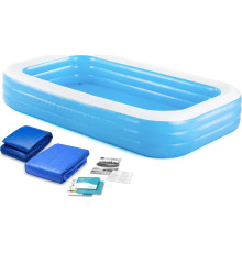Басейн надувний дитячий Bestway 54009 305x183 см 3в1