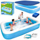 Басейн надувний дитячий Bestway 54009 305x183 см 3в1