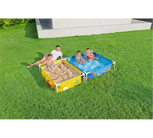 Басейн каркасний дитячий My First Frame Bestway 561cf 213x122x30,5 см Басейн каркасний дитячий My First Frame Bestway 561cf 213x122x30,5 см