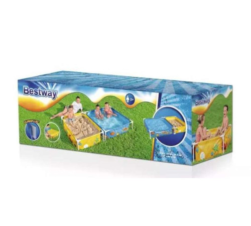 Басейн каркасний дитячий My First Frame Bestway 561cf 213x122x30,5 см Басейн каркасний дитячий My First Frame Bestway 561cf 213x122x30,5 см