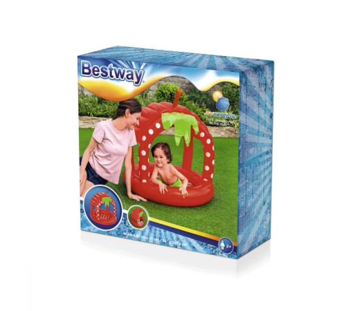 Басейн надувний дитячий Bestway 52387 91x91 см Басейн надувний дитячий Bestway 52387 91x91 см